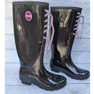 COLMAR Rubber Rainboots Black Lace Up EU41